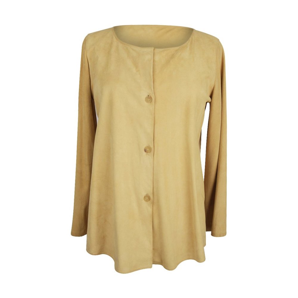 Jil Sander Top Nude Suede Shirt Sleek and Chic 6